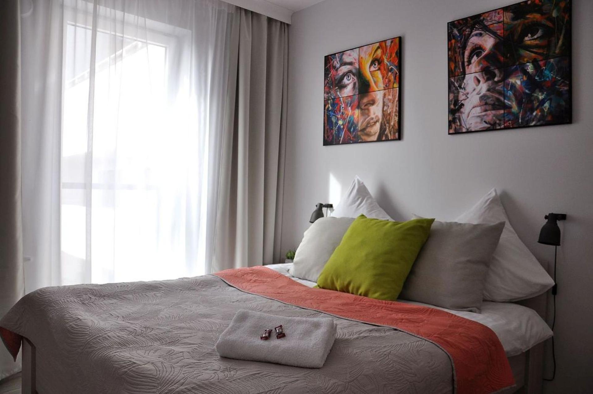 Q Apart Grand - Klimatyzowane 3 Pokojowe Apartamenty Przy Manufakturze Z Garazem Gratis, Fv Лодзь Экстерьер фото